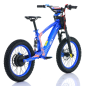 NAI e-BRO 18 motocykl elektryczny dla dzieci niebieski Model 2025