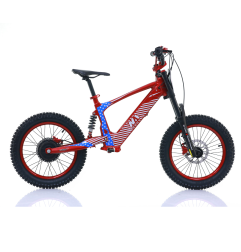 NAI e-BRO 18 motocykl elektryczny dla dzieci czerwony Model 2025