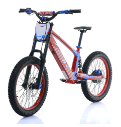 NAI e-BRO 20 motocykl elektryczny dla dzieci czerwony Model 2025