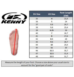 BUTY KENNY RACING CROSS/ENDURO TRACK GREY/NEON YELLOW KOLOR SZARY/ŻÓŁTY FLUO