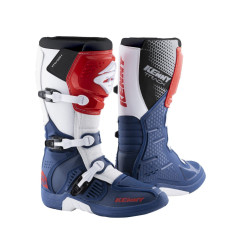 BUTY KENNY RACING CROSS/ENDURO TRACK PATRIOT KOLOR NIEBIESKI/BIAŁY/CZERWONY