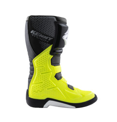 BUTY KENNY RACING CROSS/ENDURO TRACK WHITE/NEON YELLOW KOLOR BIAŁY/CZARNY/ŻÓŁTY FLUO