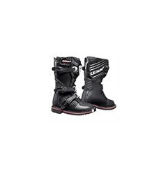 BUTY KID/JUNIOR KENNY RACING CROSS/ENDURO TRACK  BLACK KOLOR CZARNY/BIAŁY