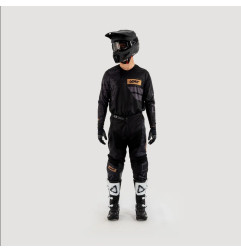 Leatt strój moto cross enduro atv Black