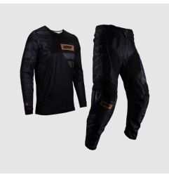 Leatt strój moto cross enduro atv Black