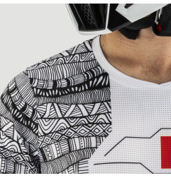 Leatt strój moto cross enduro atv White