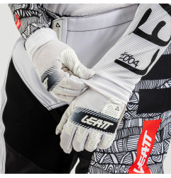 Leatt strój moto cross enduro atv White