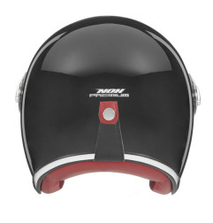NOX Kask Otwarty JET z Blendą N130 SOLID Kolor Biały Połysk