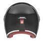 Nox Kask Premium Otwarty Jet Heritage Solid Czarny połysk