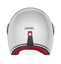 NOX Kask Otwarty JET z Blendą N130 SOLID Kolor Biały Połysk