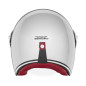 Nox Kask Premium Otwarty Jet Heritage Solid Srebrny