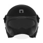 Nox Kask Premium Otwarty Jet Heritage Leather Czarny Mat