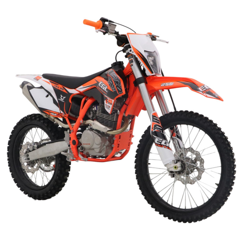 Motocykl EGL KEX-AIR 250 e-start, koła 18/21