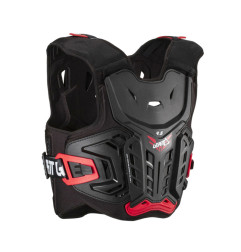 Leatt Buzer chest protector 4.5 Junior dziecięcy Black Red S/M