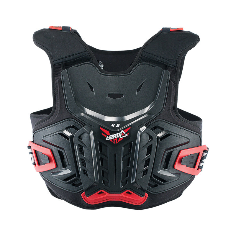 Leatt Buzer chest protector 4.5 Junior dziecięcy Black Red L/XL