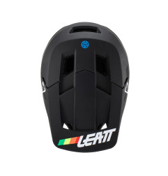 Leatt Kask Rowerowy MTB Gravity 1.0 Junior Black Czarny XS (53-54 Cm)