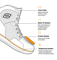 Buty motocyklowe Ozone Spin