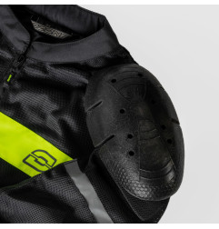 Ozone kurtka motocyklowa tekstylna Dart Black Yellow