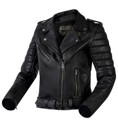 Ozone kurtka motocyklowa skórzana Damska Ramones Modern