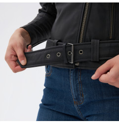 Ozone kurtka motocyklowa skórzana Damska Ramones Modern