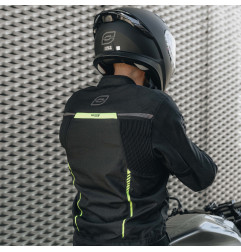 Ozone kurtka motocyklowa tekstylna Delta IV Black Yellow