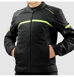 Ozone kurtka motocyklowa tekstylna letnia Neo Air Black Yellow