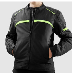 Ozone kurtka motocyklowa tekstylna Neo Black Yellow