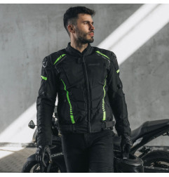 Ozone kurtka motocyklowa tekstylna Pulse Black Yellow