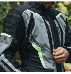 Ozone kurtka motocyklowa tekstylna Tour III Black