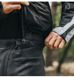 Ozone kurtka motocyklowa tekstylna Tour III Black