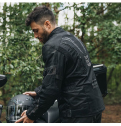 Ozone kurtka motocyklowa tekstylna Tour III Black