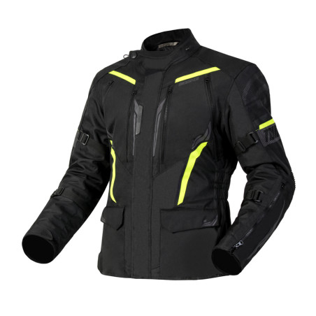 Ozone kurtka motocyklowa tekstylna Tour III Black Yellow