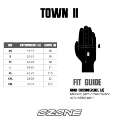 Ozone rękawice motocyklowe Town II