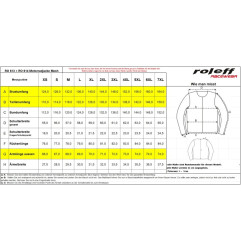 Roleff kurtka motocyklowa tekstylna krótka Mesh