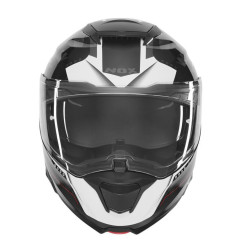 Nox Kask szczękowy FLIP-UP N967 Conquer Czarny biały czerwony