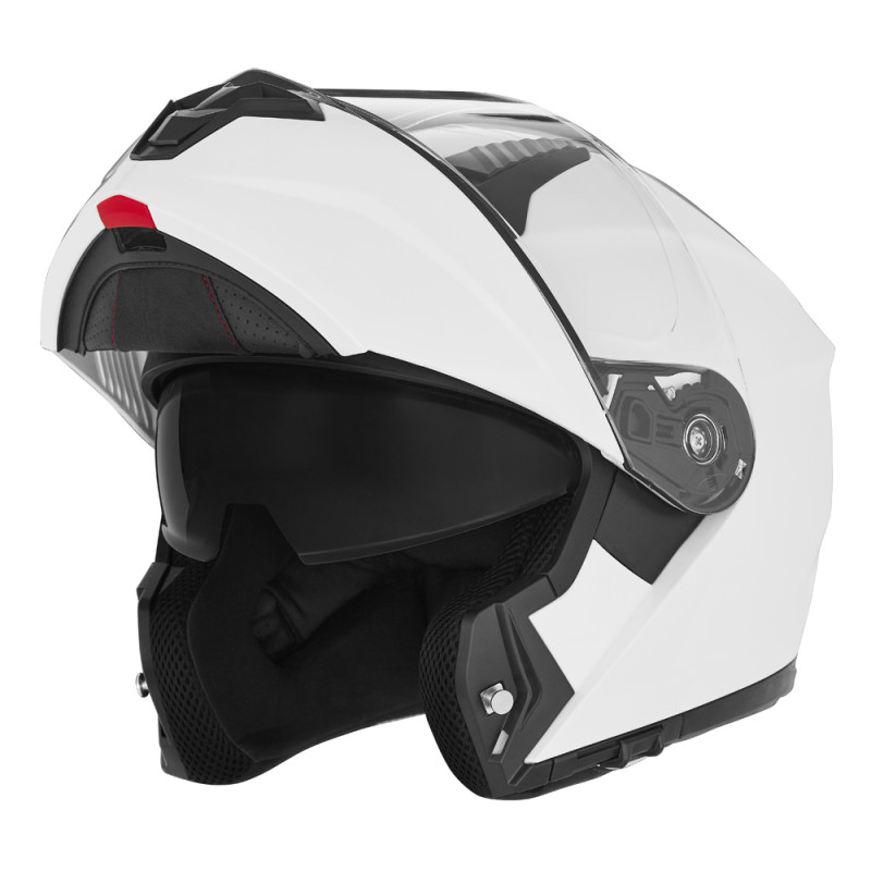Nox Kask szczękowy FLIP-UP N968 Biały Połysk