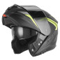 Nox Kask szczękowy FLIP-UP N968 Shift Czarny mat żółty