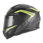 Nox Kask szczękowy FLIP-UP N968 Shift Czarny mat żółty