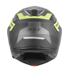 Nox Kask szczękowy FLIP-UP N968 Shift Czarny mat żółty