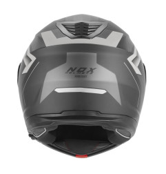 Nox Kask szczękowy FLIP-UP N968 Shift Czarny Srebrny