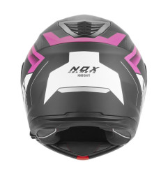 Nox Kask szczękowy FLIP-UP N968 Shift Czarny różowy