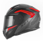 Nox Kask szczękowy FLIP-UP N968 Shift Czarny czerwony