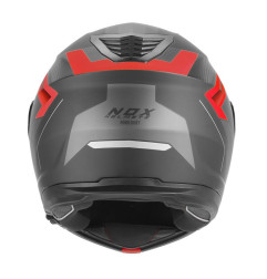 Nox Kask szczękowy FLIP-UP N968 Shift Czarny czerwony