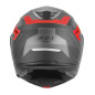 Nox Kask szczękowy FLIP-UP N968 Shift Czarny czerwony