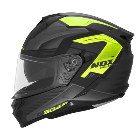 Nox Kask Integralny N304S Carver Żółty