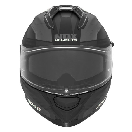 Nox Kask Integralny N304S Carver Biały czarny