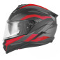 Nox Kask Integralny N304S Revo Czerwony Czarny