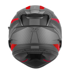 Nox Kask Integralny N304S Revo Czerwony Czarny