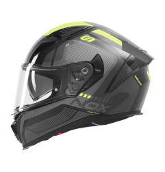 Nox Kask Integralny N402 Mentor Czarny żółty