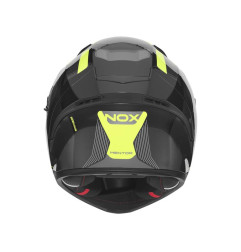 Nox Kask Integralny N402 Mentor Czarny żółty